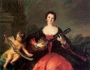 Jean Marc Nattier daughter of Philippe II oil